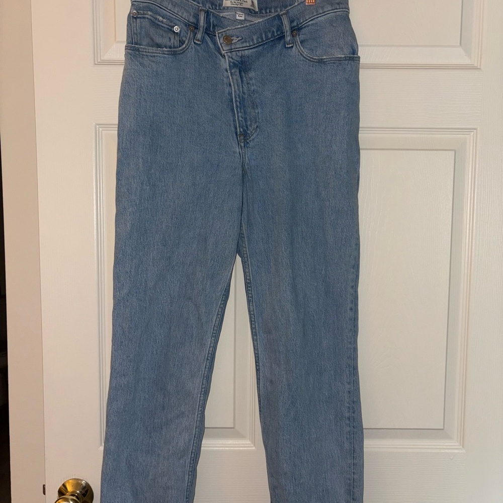 Abercrombie 90s high rise straight